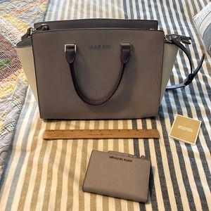 Michael Kors Selma Purse & Matching wallet